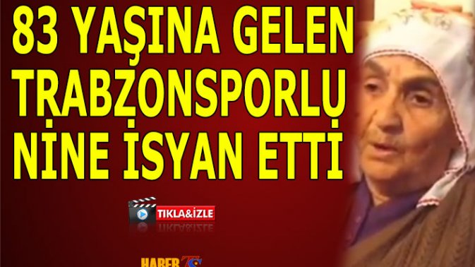 Παρακολουθήστε τη γιαγιά από το Trabzonspor, Living in Cyprus, Rebelled So